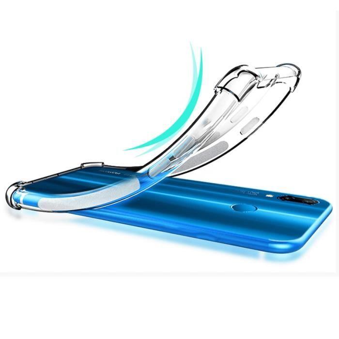 Huawei P20 PRO Case - Phonillico® - Soft Silicone - Shockproof - Transparent - Maximum Protection