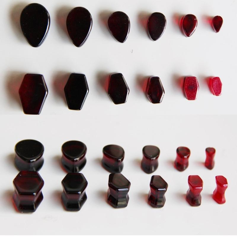 Sturdy Flexible Silicone Mold for Crafting Unique Ear Stretcher Expander Jewelry Decorations and Individualized Artwork