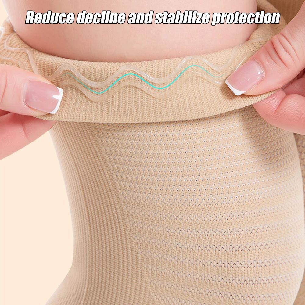 1Pair Leg Brace Knee Compression Sleeves For Men And Women - Support For Weightlifting, Gym, Workout, Volleyball - Meniscus Tear