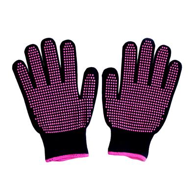 1 Pair Heat Resistant Gloves Double Sided Silicone Non Slip Gloves for Hair Styling Curling Iron