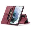 Premium Vintage Leather Wallet Case for Samsung Galaxy S21+ / S21 Plus - Flip Cover with Card Slots, Shockproof Retro Style (4 Colors)