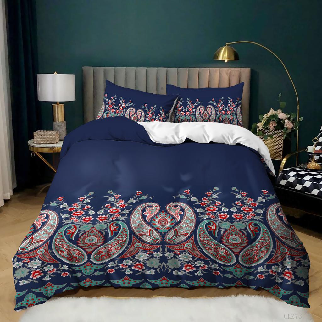 Ethnic Pattern Quilt Set Three-piece Digital Printing Kit