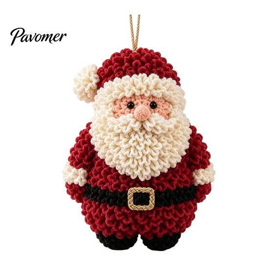 Innen-Weihnachts-Wanddekoration Stoff-Steck-Kunst-Weihnachtsbaumschmuck-Set, DIY 3D-Weihnachtsmann-Baum-Bastelset, Gemütlicher Nachmittags-Bastelspaß, Handgemachter Schneemann, Lebkuchen