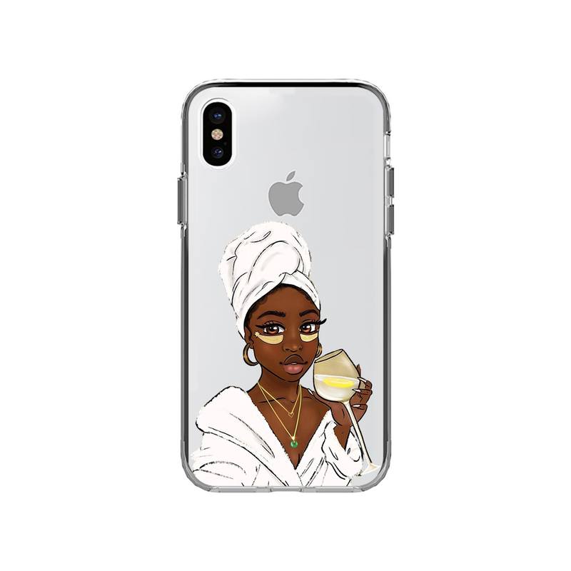 

Чехол для телефона YNDFCNB Cartoon South Africa Woman для iPhone 11 12 13 mini pro XS MAX 8 7 6 6S Plus X 5S SE 2020 XR 13 Pro Max