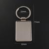 Custom Name Couple Keychain Anniversary Gift for Boyfriend Him Her Stainless Steel Key Ring Laser Engraved Sided Text Keyring
