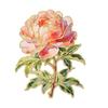 Pin Brooch Pin Enamel Flower Design with Smooth Edges Lightweight