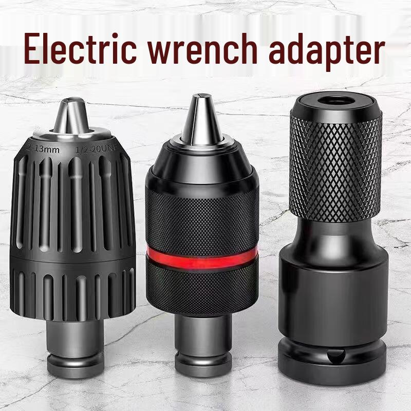 BUFAN Electric Wrench Self-locking Chuck Adapter Set