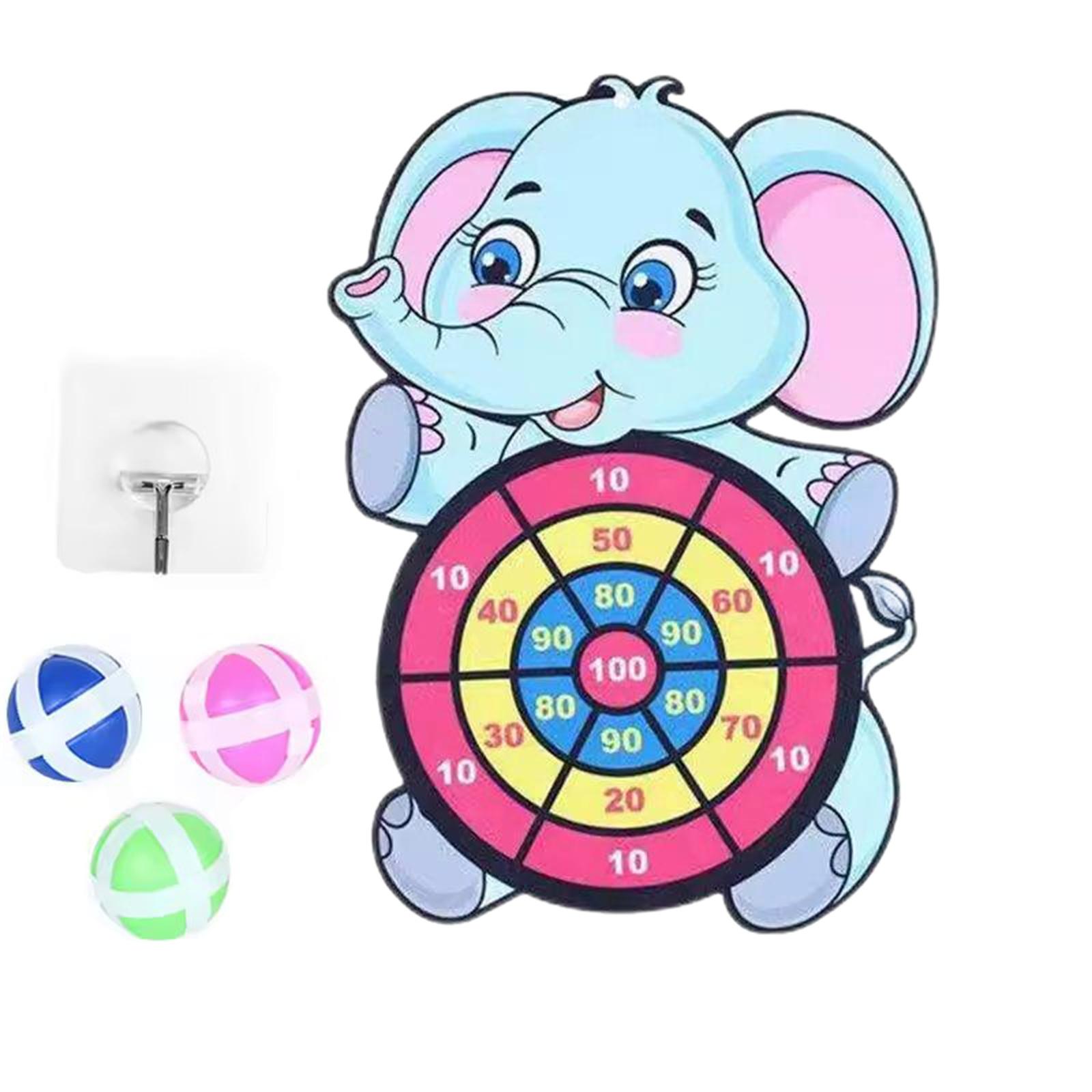 

3 шт. липкие шарики настольная игра дартс для детей вечерние игры для спорта в помещении развивающие игрушки для детей 2 3 4 5 6 лет one size синий