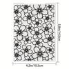 1 Stück Prägefolder Blumenmuster Kunststoff Prägefolder Maschinenvorlage für Kartenherstellung Scrapbook Papieralbum Basteln DIY D