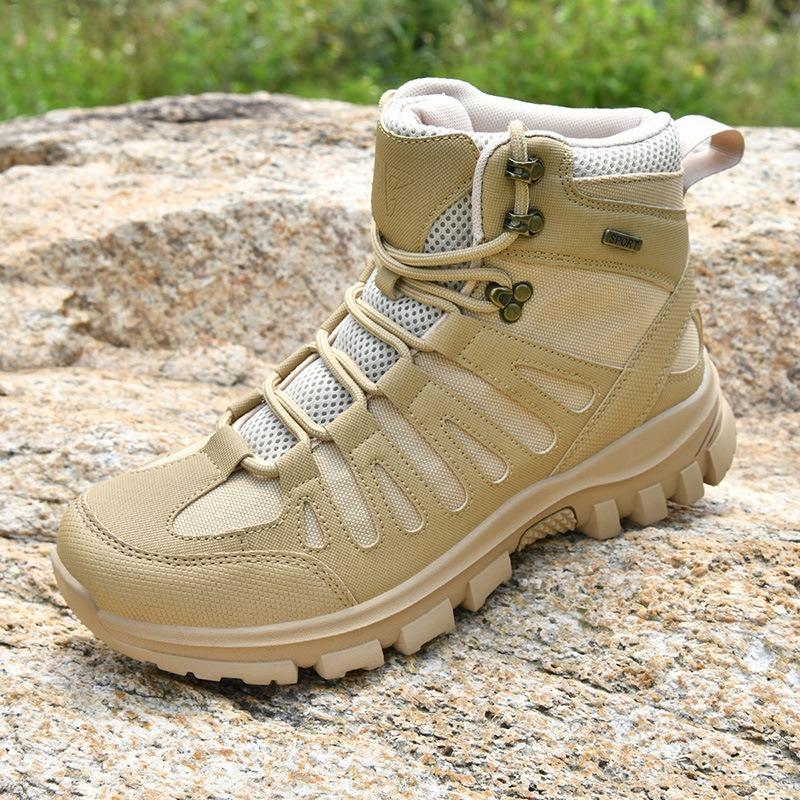 New outdoor hiking shoes autumn outdoor field training battlefield training hiking boots high-top combat