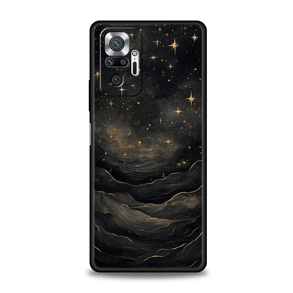 

Fashion Starry Sky Stars Phone Case Cover for Redmi 14C 10C Note 15 14 13 12 10 11 K40 Pro Plus Soft TPU Shockproof Shell Fundas Redmi Note 11