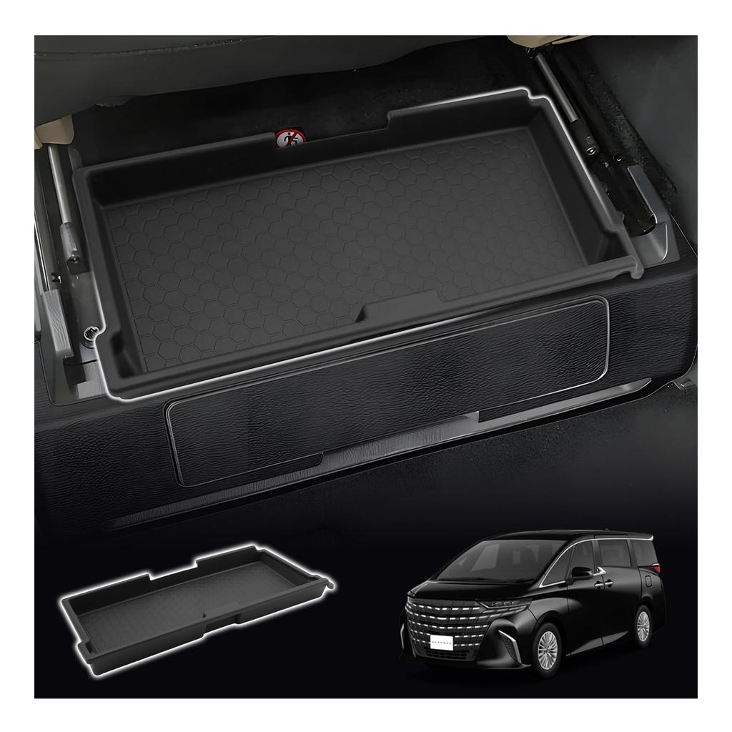 SXCY New Alphard 40 Series Dedicated Passenger Seat Under Tray Vellfire 40 Series Storage Box Passenger Side 40 Alphard Storage Tray Small Item