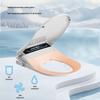 Smart Water-Heated Toilet Seat with Auto Flip Lid for Hotel & Home