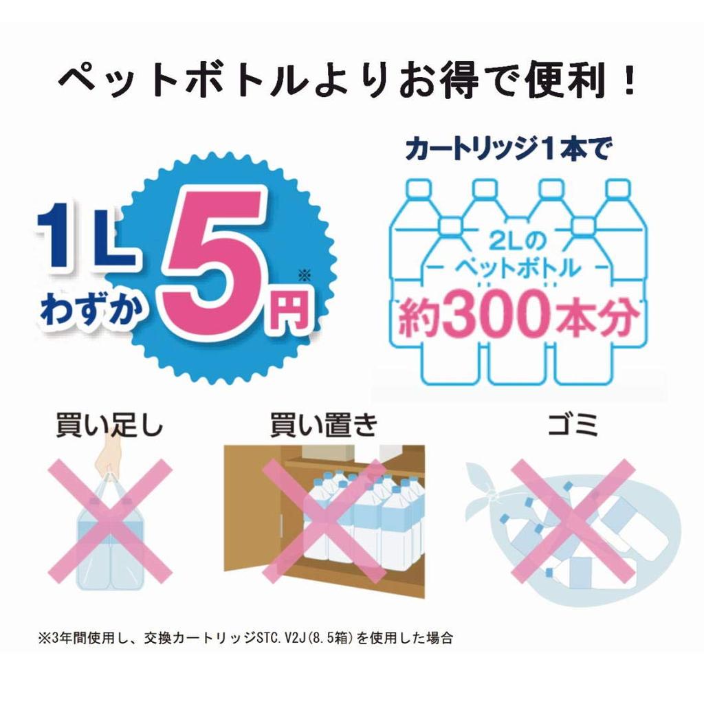 Toray Trevino Water Purifier Faucet Direct Connection Type Item Water Made In Japan SX606V Super Series White (High Removal/12 Clear/30% Saving)