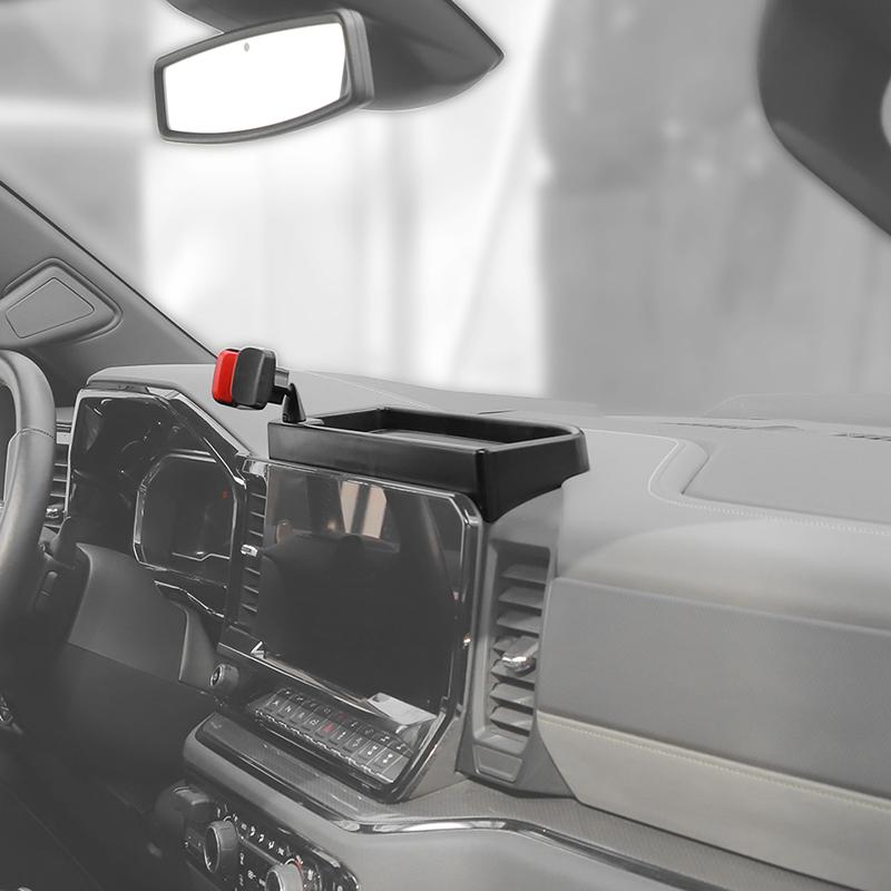 Dashboard Center Console Storage Box Mobile Phone Tablet Bracket Holder Fit For Chevy Silverado 2022 Up Car Accessories