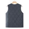 Men's Padded Winter Vest for Middle-Aged & Elderly