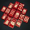 6Pcs/Set Paper 2026 Horse Year Red Envelope Traditional Lucky Money Bag  for Chinese New Year