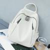 Borsa Donna Zaino Vera Pelle Grande Capacità Mamma Studente Libri Morbido Alla Moda Ampia Tracolla Viaggio Monocolore