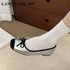 Brand New Flats Shoes Women Low Heel Ballet Square Toe Shallow Shoe Slip On Loafer Round Toe Ballet Flats Shoes Zapatos De Mujer