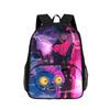 KPop DemonHunters Children's Backpack with Front Pocket, 16-inch Patch Pocket Backpack KTB