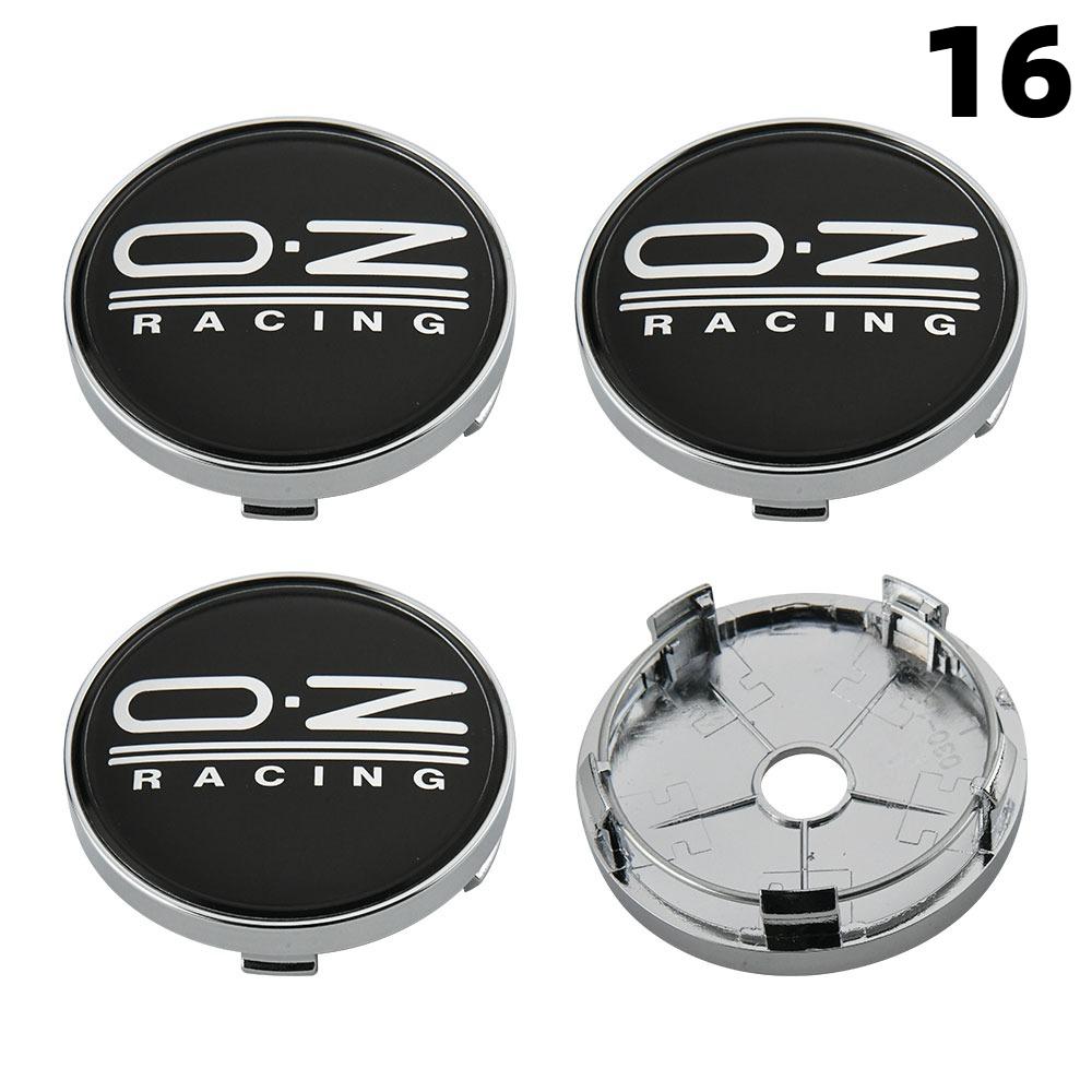1 Set/4 Stück 58MM/60MM/63MM/65MM Kappe Für Felgen OZ Logo Radnabendeckel Sportwagen Radabdeckung Radkappen