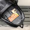PU Backpack Men's Travel Backpack Large Capacity Commuter Schoolbag