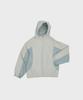Ooowl Nylon Hood Windbreaker Mint Gray