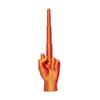 3D Printed Retractable Middle Finger Telescopic Middle Finger Figurine Stress Relief Toy Home Office Living Room Desktop Decoration Ornament Gag Gift