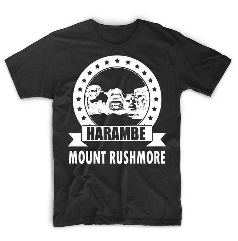 Harambe Mount Rushmore T-T-shirt Support Harambe T-T-shirt XL