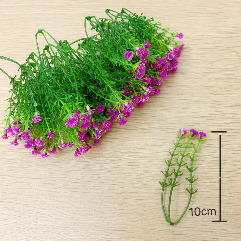 Handmade Gypsophila Fake Flowers and Grass Bouquets for Decoration