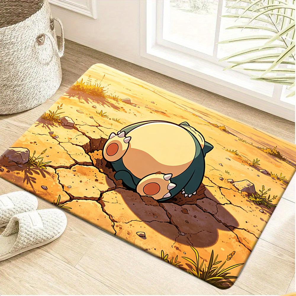 Milotic Pokemon Game UI Deep Sea Ruins Print Soft Non Slip Absorbent Indoor Home Entryway Bathroom Doormat Floor Rug Mat