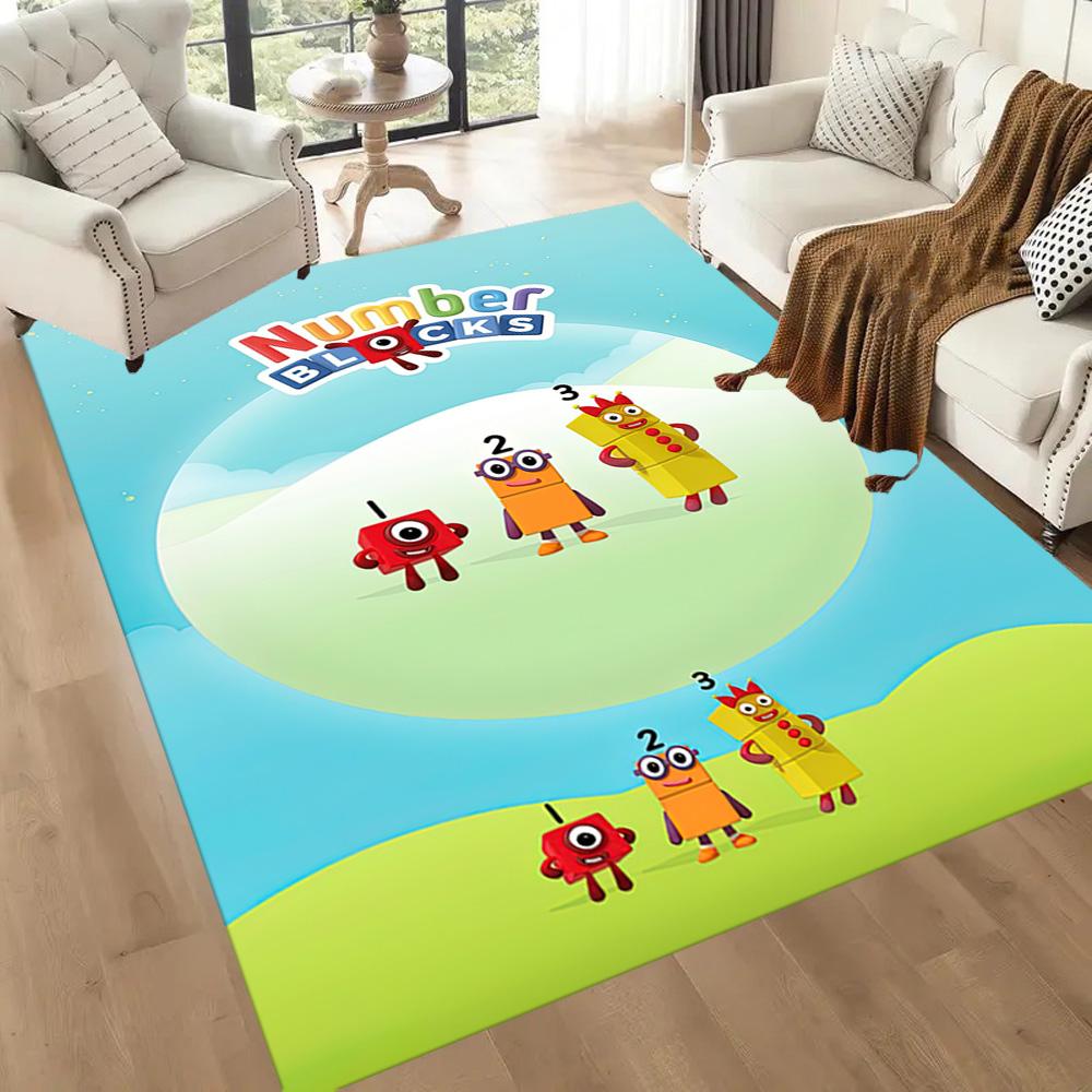 Numberblocks Area Rug Suitable For Decorate Room Outdoor Balcony Kitchen Antislip Rug Decorate Offices Perfect Gift For Womenmen