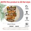 2D Flat, 1pc Vintage Round Metal Aluminum Sign, Portuguese "As Regras Da Cozinha" - 7.87x7.87 Inches Funny Kitchen Rules Design, Retro Rustic Wall
