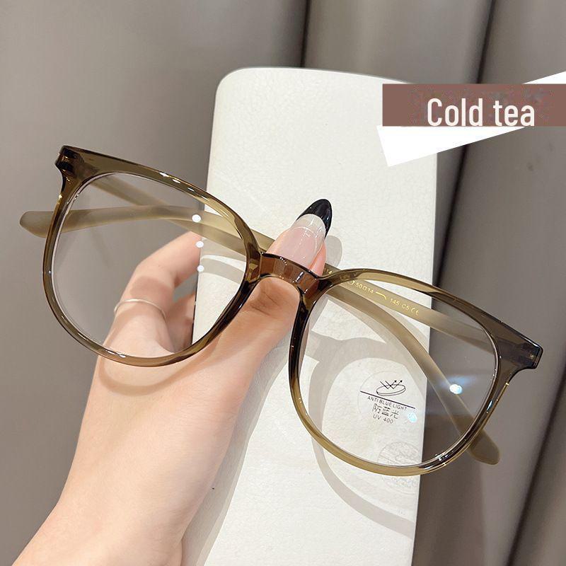 

Сверхлегкая оправа очков «кошачий глаз» чайного цвета для женщин с близорукостью, идеально подходит для крупных лиц и маленьких глаз. Frame Only