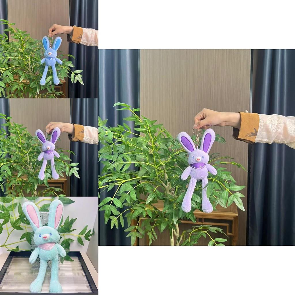 Rabbit Sweet Plush Doll Keychain Cute Soft Toy Accessory Perfect For Collectors Or Gifts