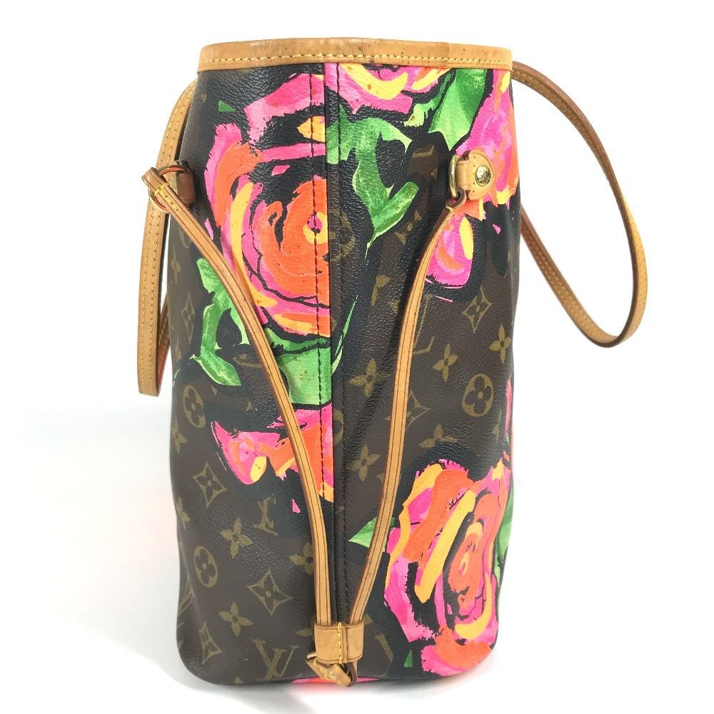 Louis Vuitton  M48613 Monogram Rose Neverfull MM Shoulder Bag Tote Bag