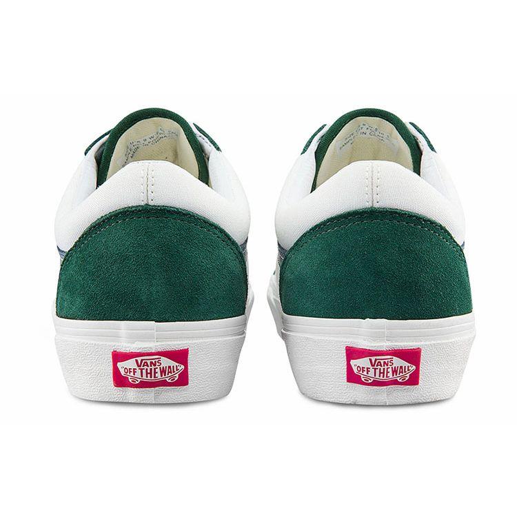 Vans Old Skool Varsity Canvas - Green Unisex Sneakers Blue VN0A5JMIBLG