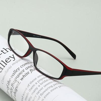 Moderne Lesebrille für Damen, zweifarbig, Anti-Blaulicht, hohe Auflösung, ultraleicht, Tr90, bequeme Lesebrille