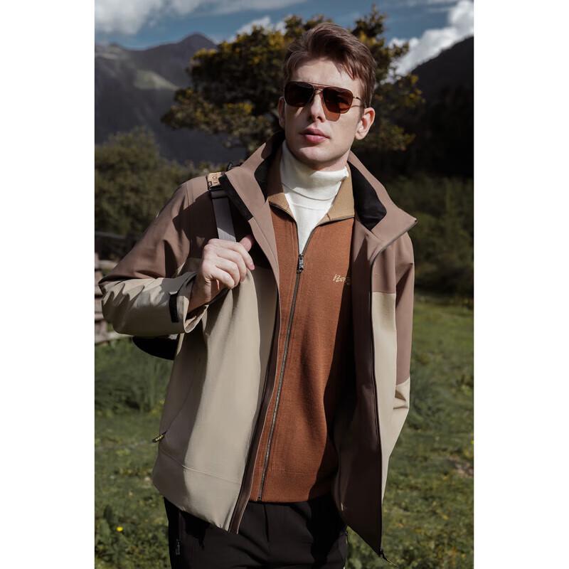 K-Boxing Men s 3-Proof Outdoor Hooded Jacket 3XL