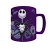 Mug en céramique - pyramid international - jack skellington - 440ml - noir - doublé en peluche