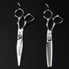 Napson 6.0" Full Star Hairdressing Scissors - Professional Straight Shears for Barbers