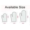2025 New Style Anti Scalding High Temperature Resistance 100%linen Kitchen Oven Mitts Microwave Oven Gloves for Adult