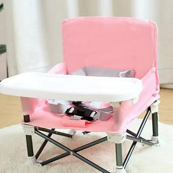 

Portable Foldable Baby High Chair for Dining and Beach