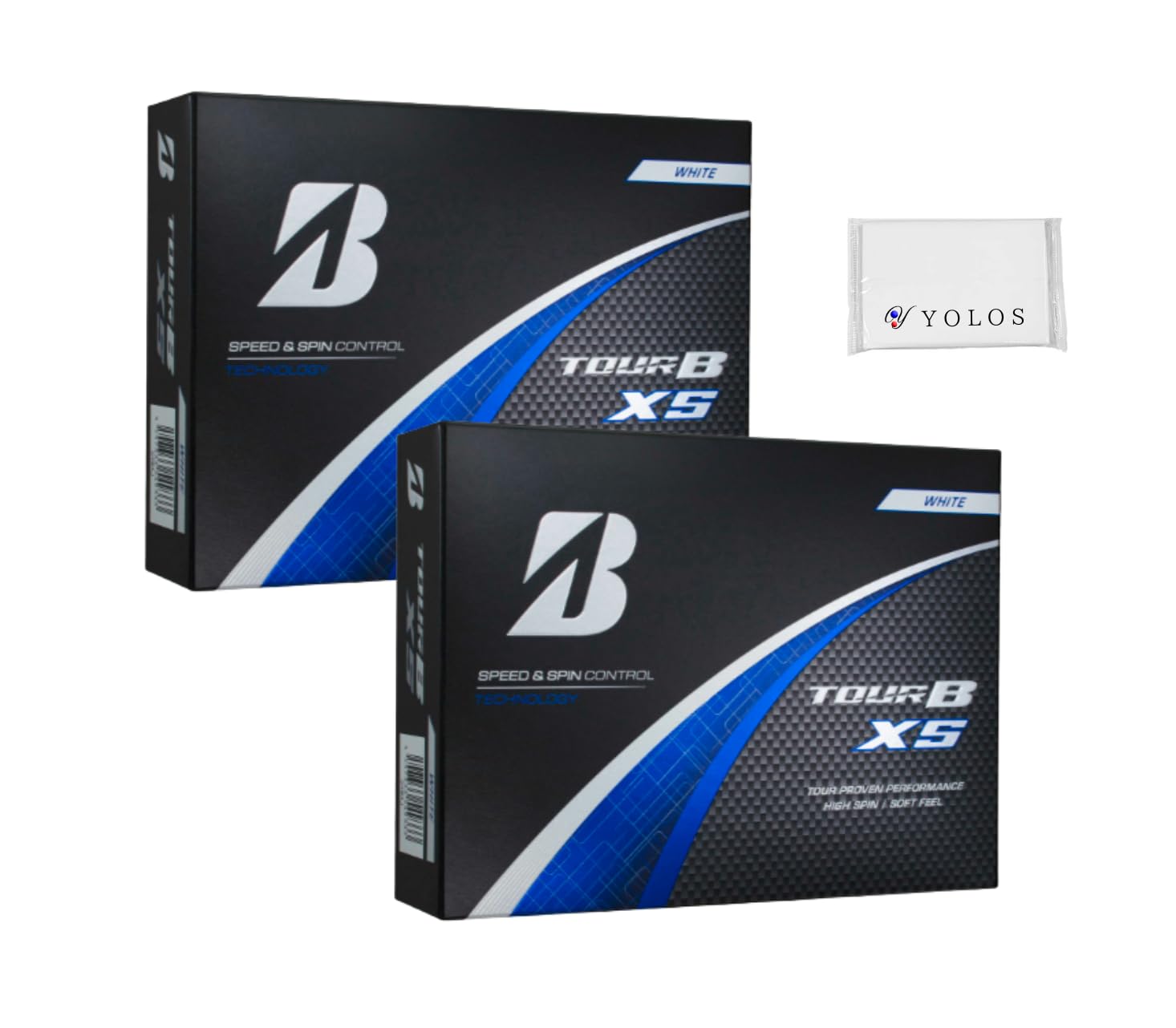 

Bridgestone TOUR B X S White 2 Dozen 2024 Model Golf Original Tissue Set (24 Balls) Balls, Distance, Spin,
