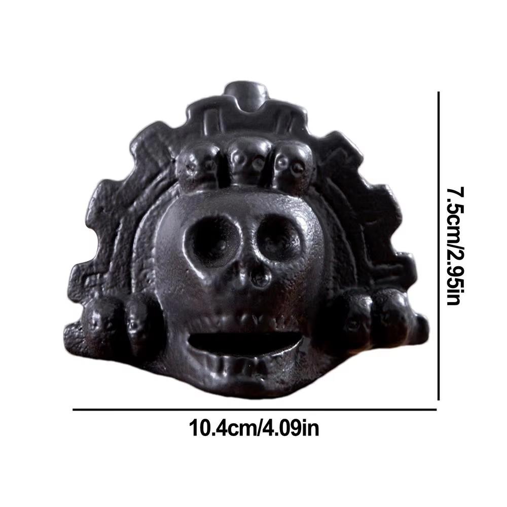 Aztec Whistle Skull Shaped Authentic Aztec Whistle Aztec Death Whistle Loudest Whistle Authentic With Unique Sound For Modern