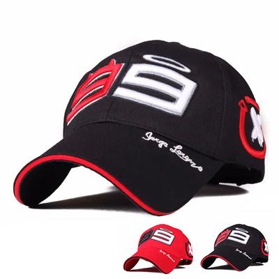 Fashion Embroidery Hat for Men Racing Cap Cotton Motorcycle Baseball Caps Car Sun Snapback Black Hats