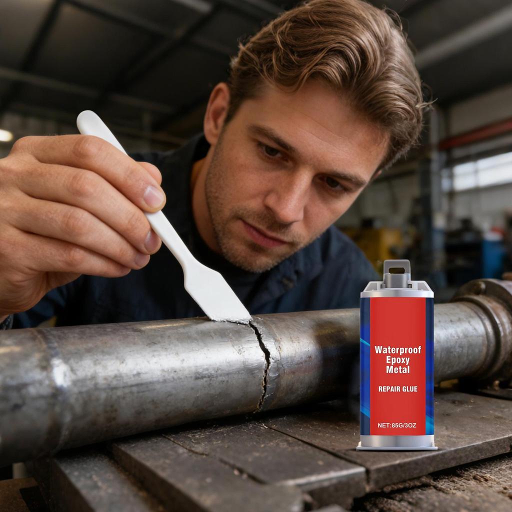 High-Strength Metal Repair Epoxy Adhesive Heat Cold Resistant Welding Glue Casting Glue Industrial Repair Agent