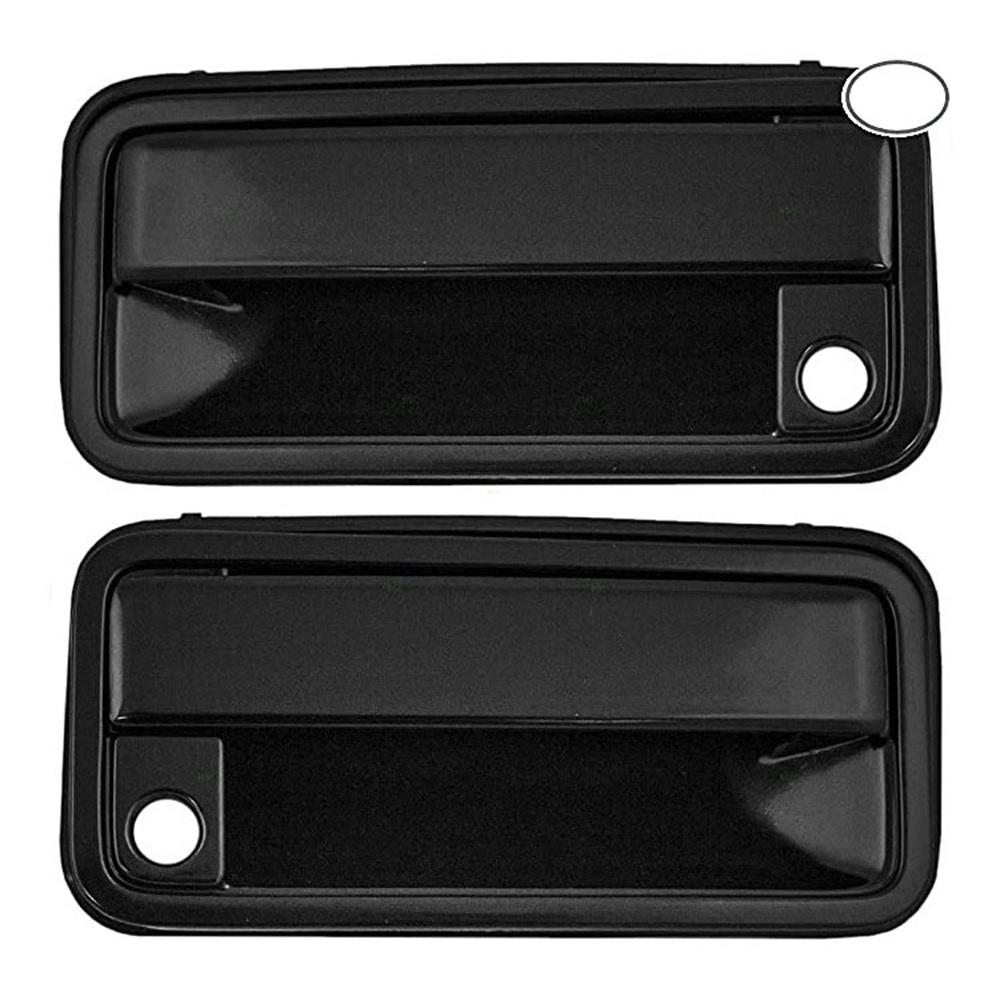 Exterior Front Door Handle Set For Chevrolet  C1500 GMC K1500 15050640, 15050639