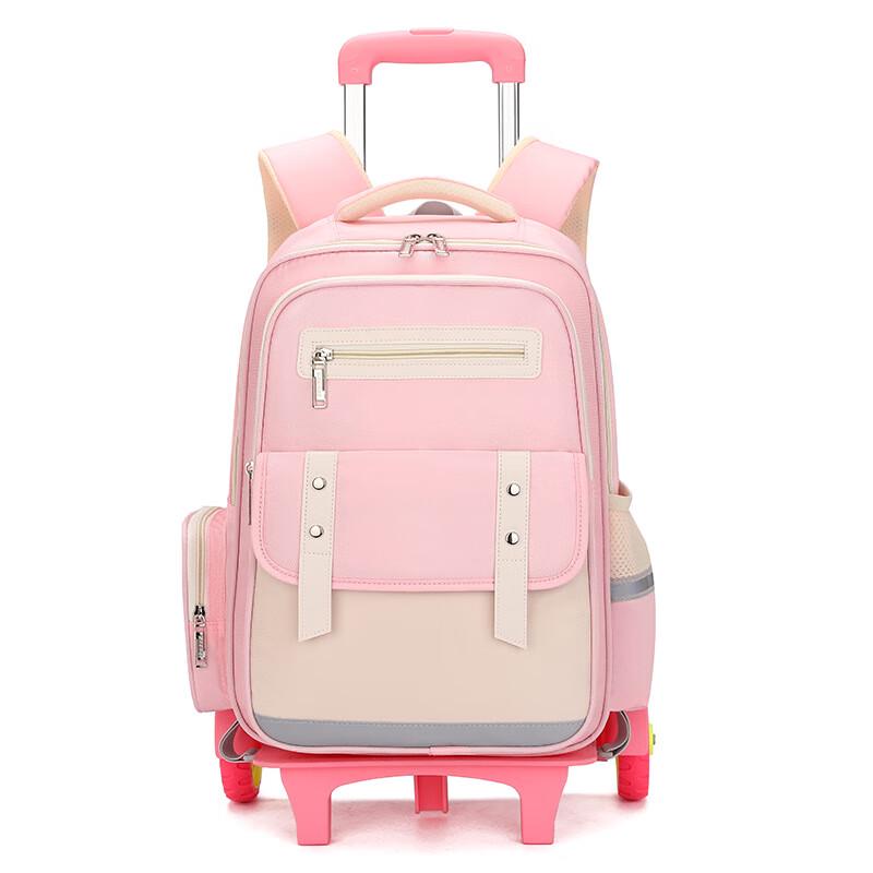 Nafandu Kids 2-in-1 Rolling School Backpack