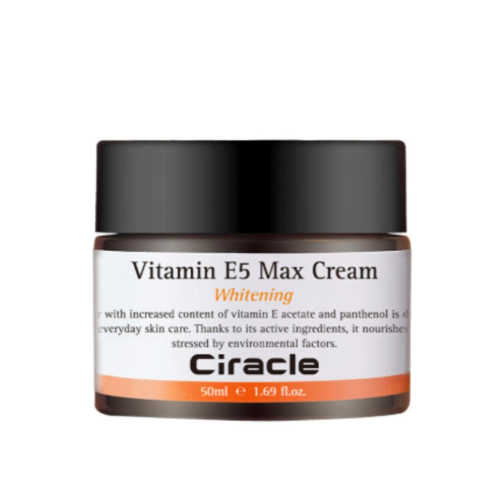 Ciracle Vitamin E Cream 50ml - Brightening & Elastic Deep Moisturizer